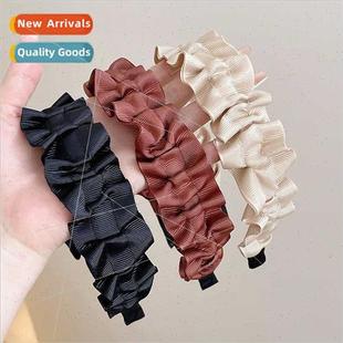 hair bands outer ruffled bpressed new fabric 2023 Lace women