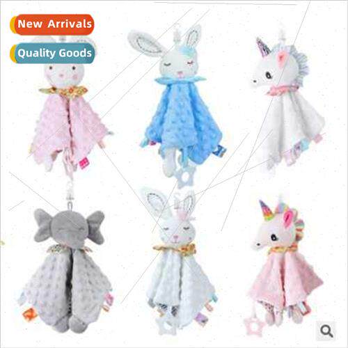 Cute cartoon animal soothing towel baby soothing toys soothi