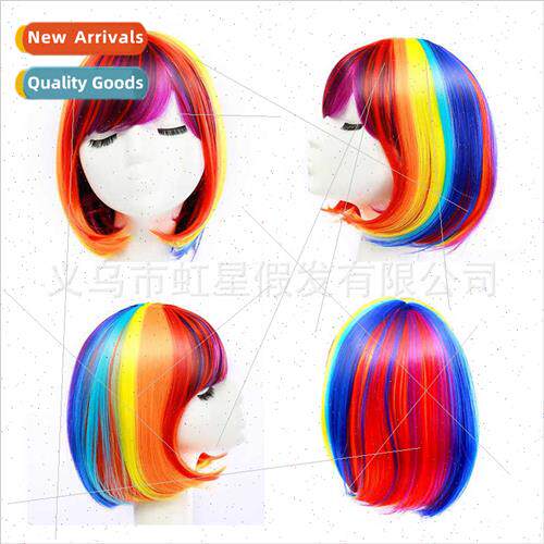 cos wigs New Festival Events Masquerade Wigs Student Hair Ra