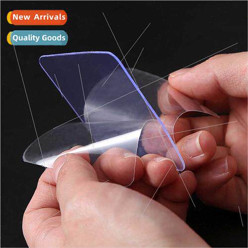 No punch transparent PVC -marking film double-sided adhesive