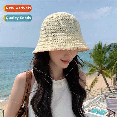 2023 Korean  spring autumn new hat female small fresh solid
