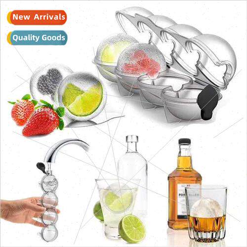 Four Hole Ice Balls 4 Hole Ice Box Whiskey Round Ice Ball Mo