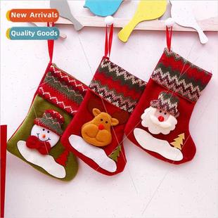 Decorations Socks Santa Snowman Claus Christmas