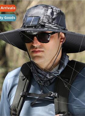 Solar charging fan multi-purpose detachable summer outdoor l