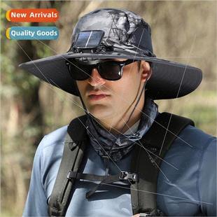 Solar charging fan multi-purpose detachable summer outdoor l