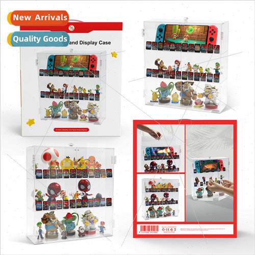 Swch acrylic transparent storage display case game doll/Swch
