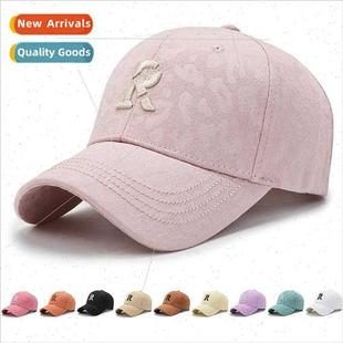 outdoor fac duck show hat sun female cap tongue letters mple