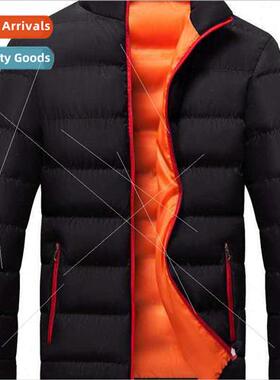 2023 winter Korean  nd Slim solid color cotton jacket teenag