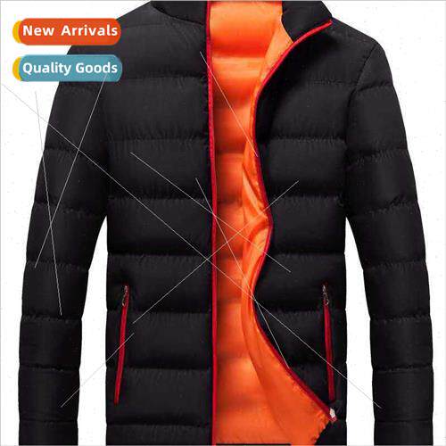 2023 winter Korean  nd Slim solid color cotton jacket teenag