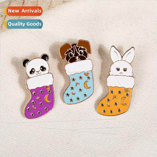 creative new cartoon cute panda animal Christmas stocking br