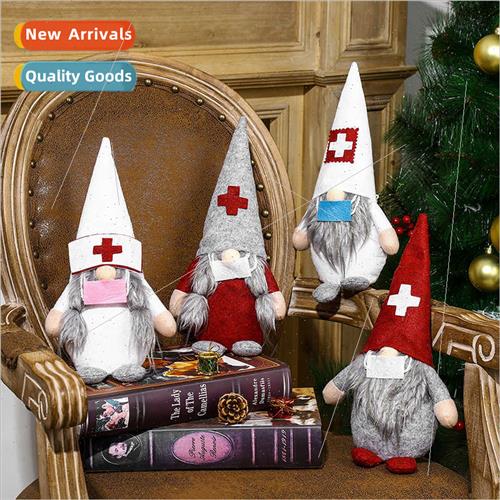 Christmas Decoration Supplies Doctor Nurse Christmas Faceles