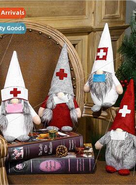 Christmas Decoration Supplies Doctor Nurse Christmas Faceles