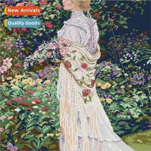 cross stch handmade beauty simple back embroidery New full