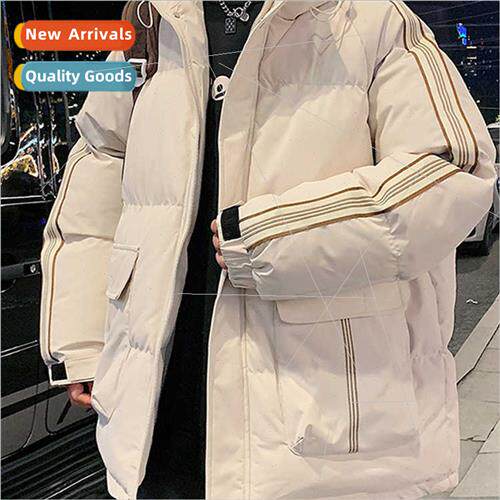 cotton jacket men coat winter thickened paragraph warm cotto