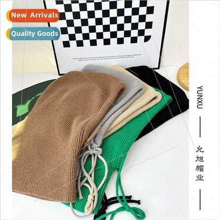 Show face small faceless men pullover hat winter hat warm wr