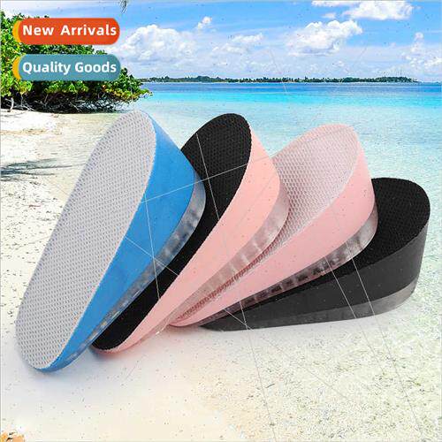 Invisible Height Increasing Insole Mesh PU GEL Inner Half He