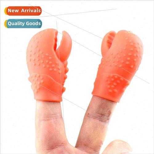 TPR lobster claw pincer finger puppet crab clip finger cover