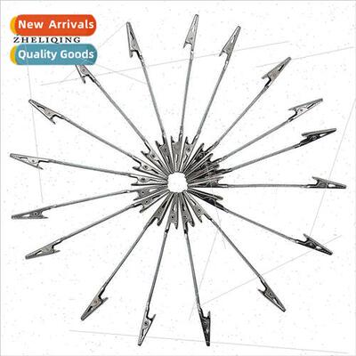 Double-ended note pad holder crocodile mouth photo holder bu