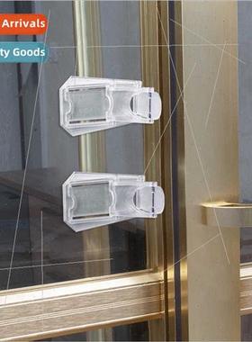 Child safety sliding cabinet door safety locks sliding door