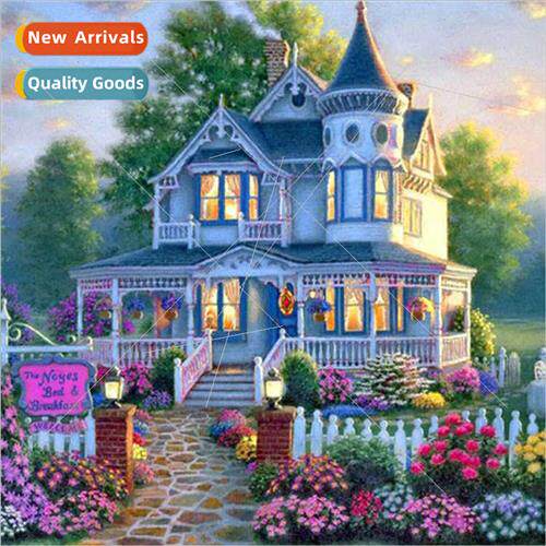 Cross Stch New DIY Country Castle Full Stch mple Handmade Th