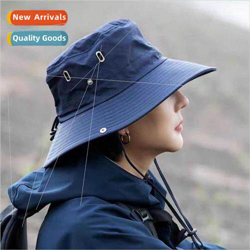 Summer new thin big head circumference waterprosun hat breat