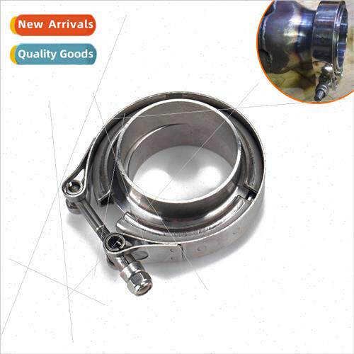 3.5 Inch V-Clamp Car Exhaust Pipe V-Clamp Stainless Steel V-