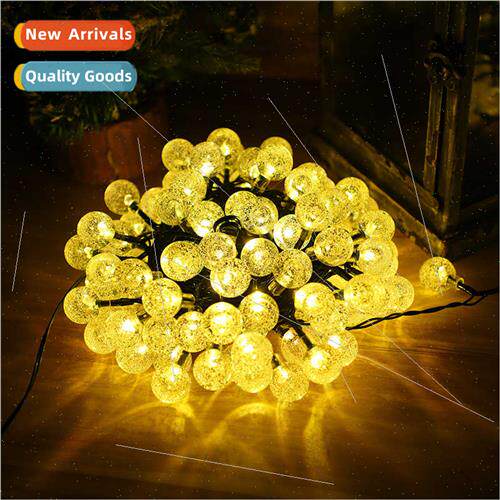 LED Solar Bubble Ball String Outdoor Garden Decoration ghts