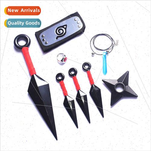 nja anime  Kiba manpower column 6PCS set ehead protector Zhu