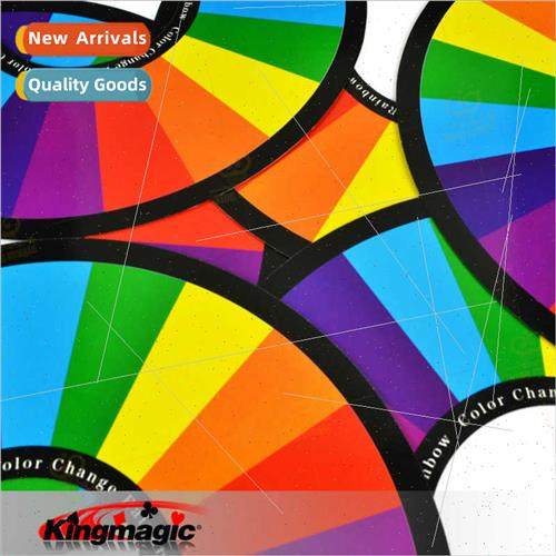 G1062 Rainbow ring kingmagic stage magic props magic toys