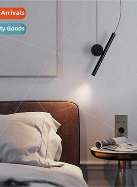 Minimalist bedside chandelier modern simple aluminum Scandin