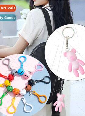 Fire lacquer seal crystal drop glue bear wh sheep eyes keych