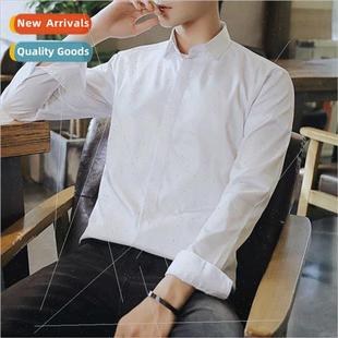 new long shirt inch fall spring sleeved men Shirt