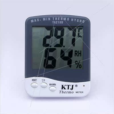 KTJ TA218C Large Screen Electronic Temperature Humidy Meter