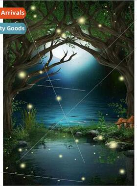 New hand-applied full diamond living room home landscape dec