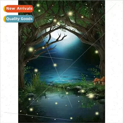New hand-applied full diamond living room home landscape dec