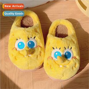 SpongeBob SquarePants licensed Autumn Winter  Baotou cotton