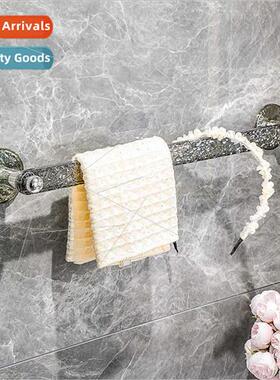 ght xury Towel Rack No Hole Bathroom Shelf Bathroom Towel Ha