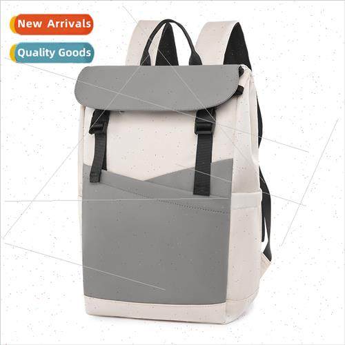 Shoulder bag new large-capacy leisure middle schoolbag simpl