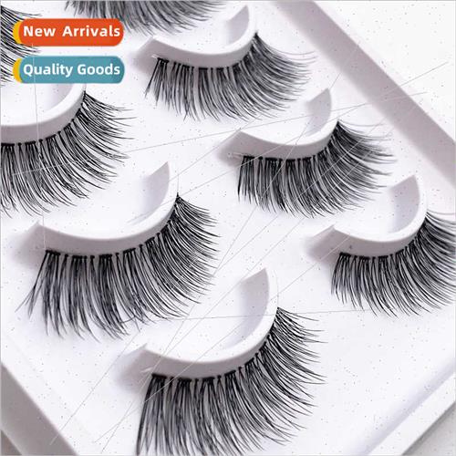 Clear Stem False Eyelash Soft & Natural Hand-Tufted False Ey