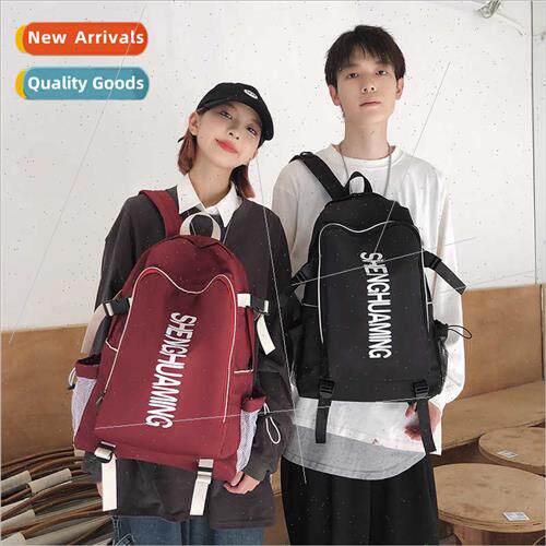 Schoolbag female simple letters primary schools students bac