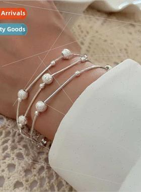 Bracelet women fashion gift simple multi-layer strings rotat