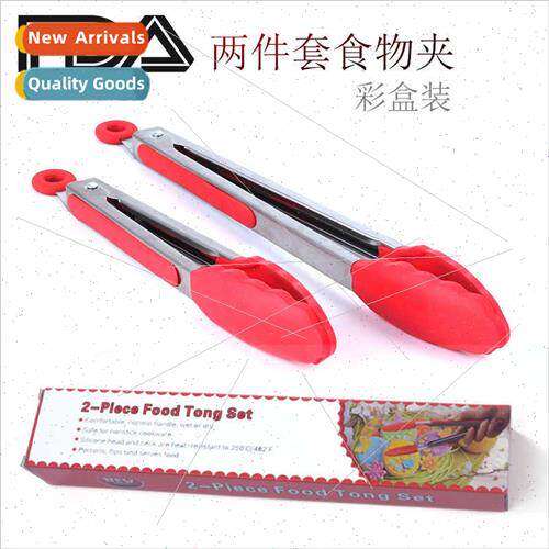 licone food clips set two 9 inch 12 inch high temperature re