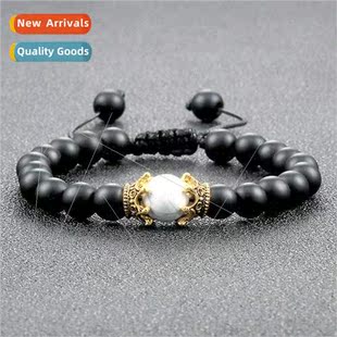 side crown line bracele wax bracelets woven creative hand