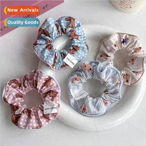 Korea crushed large intestine hair ring cloth ring hair acce