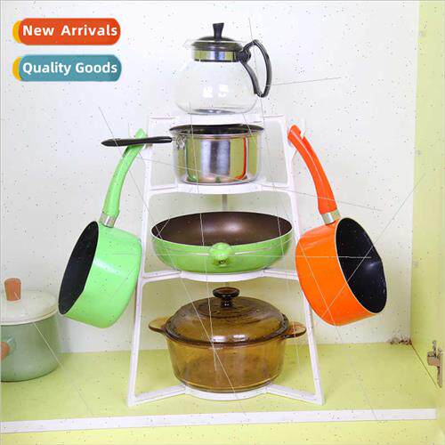 Kchen Supplies Shelf Multi-functional Combination Pot Rack/S