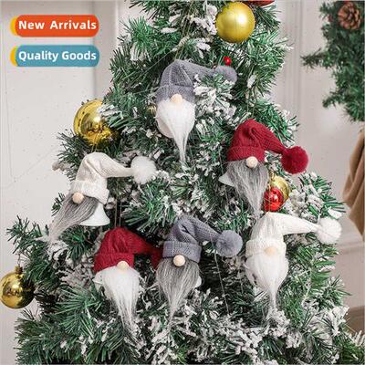 New Scandinavian faceless old man hanging decorations Christ