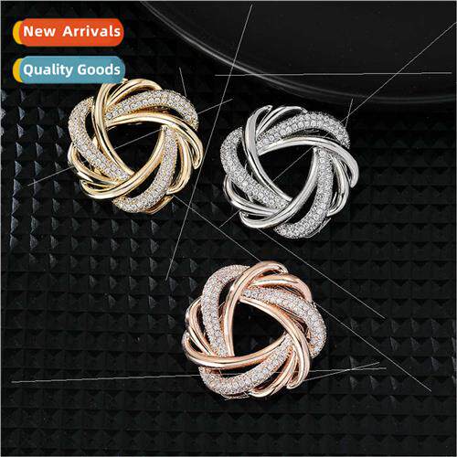 Korea fashion scarf buckle flowers dual-use brooch female ve