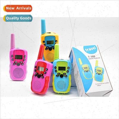 t-388 children two-colour walkie-talkie can match colour LOG