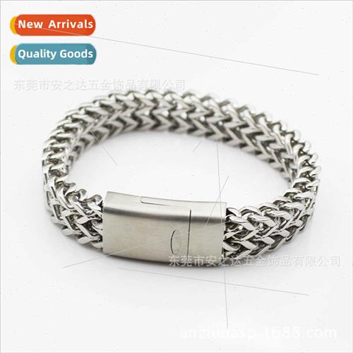 Europe domineering Korean Thai steel bracelet stainless stee