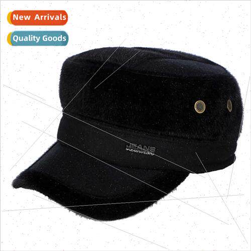 2020 winter new middle-aged elderly thickened warm cap outdo